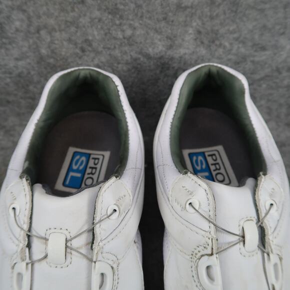 FootJoy Shoes Mens 8 Golf Pro SL BOA Spikeless Waterproof Leather Sport Athletic